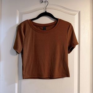 SHEIN Ribbed Tee